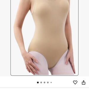 Seamless Tan Dancewear / Leo